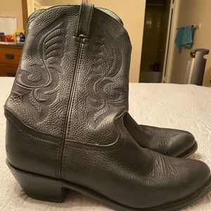 Ladies Genuine Leather Cowboy Boots, 10M